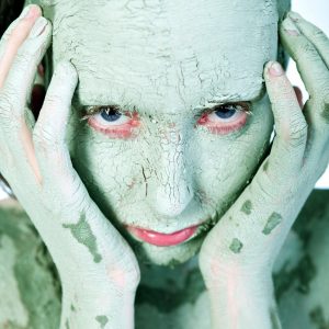 green-face