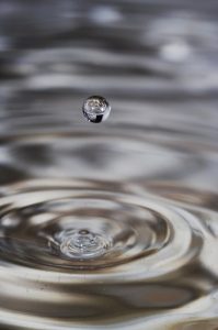 abstract water drop
